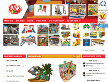 Tablet Screenshot of dochoitreem.net.vn
